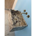 Marble Sink Basin, Wall Mounted Marble Sink