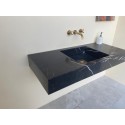 Nero Marquina Washbasin, Custom Order Marble Sink